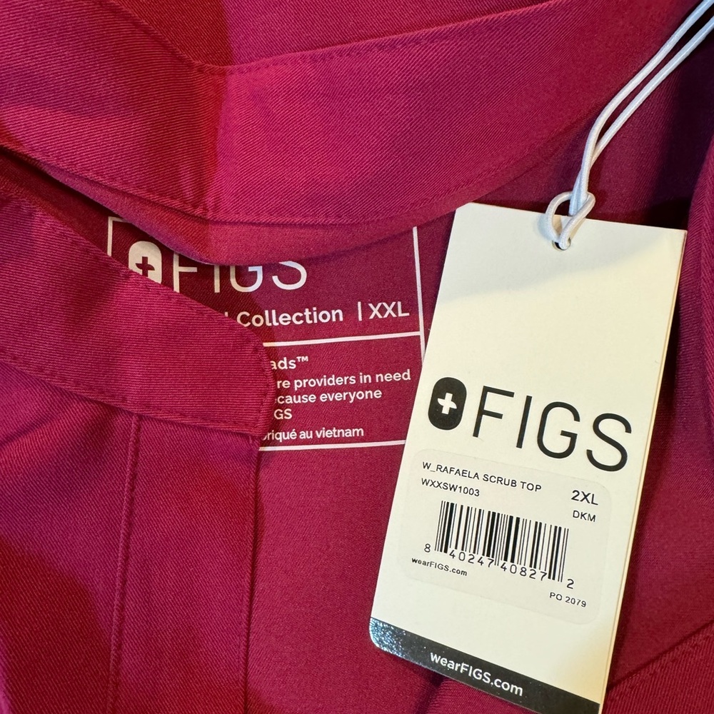 RESERVED FIGS Rafaela Top D Magenta